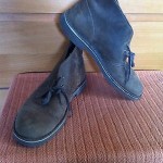 CLARKS  Men’s Desert  Boots Suede Chukka Ankle Boots Size 10.5 Brown
