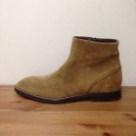 Hugo Boss Clelior Tan Suede Ankle Boots for Men, Size US 8.5