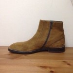 Hugo Boss Clelior Tan Suede Ankle Boots for Men, Size US 8.5
