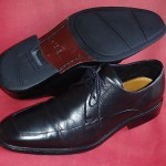COLE HAAN Oxfords US 11.5 M Nike Air Heels Black Leather Mens Dress Shoes