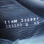 COLE HAAN NIKE AIR MENS BLACK LEATHER OXFORD SHOES SIZE 11.5 M