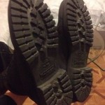 Timberland Boots 6 Inch Premium Scuffproof Textured Black Sz7.5