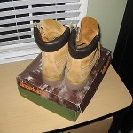 Timberland Wheat Work Boots 9 Authentic Great Condition Fast Shipping NR