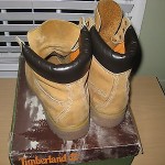 Timberland Wheat Work Boots 9 Authentic Great Condition Fast Shipping NR