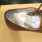 Cole Haan –  Mens Shoe – Air Franklin Wingtip – Bark Suede (Light Brown) w/ Box