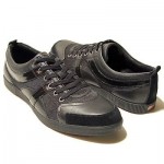 $195 Hugo Boss Sneakers Mens Black Shoes 10 43 Trainers Walking 9.5 42.5 Kicks