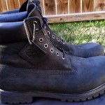 *AUTHENTIC*Timberland Mens Boots Work Construction Black Leather  6″