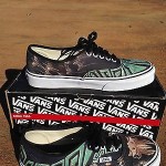 VANS Authentic Custom Culture -HARD TO FIND- size 7 mens / 8.5 womens