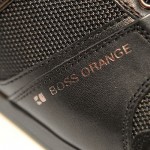NEW $225 Hugo Boss Mens Sneakers Black 10 43 Shoes Trainers 9.5 43.5 Sport Kicks
