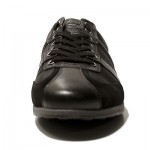 NEW $225 Hugo Boss Mens Sneakers Black 10 43 Shoes Trainers 9.5 43.5 Sport Kicks