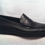COLE HAAN Black Pinch Cup Penny Loafer Mens Shoes Size 11M