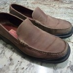 COLE HAAN MENS AIR COUNTRY MOC LOAFER NIKE CASUAL SHOES 10.5 BROWN $158 #C01073