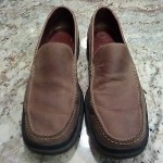 COLE HAAN MENS AIR COUNTRY MOC LOAFER NIKE CASUAL SHOES 10.5 BROWN $158 #C01073