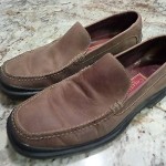COLE HAAN MENS AIR COUNTRY MOC LOAFER NIKE CASUAL SHOES 10.5 BROWN $158 #C01073