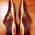 Cole Haan Mens Leather Nike Air Soles Size10M Browns Excellent!