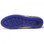 $225 Hugo Boss Sneakers Mens Navy Blue Grey Shoes 12 45 Trainers Kicks 10 45.5