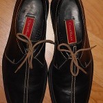 COLE HAAN NIKE AIR BLACK LEATHER OXFORDS MENS SZ 11 M