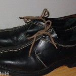 COLE HAAN NIKE AIR BLACK LEATHER OXFORDS MENS SZ 11 M