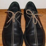 COLE HAAN NIKE AIR BLACK LEATHER OXFORDS MENS SZ 11 M