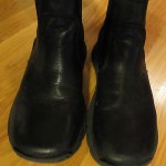 Cole Haan Mens Black Leather Pull-On Ankle Boots Shoes Size 9.5 M