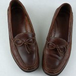 Cole Haan mens Leather penny loafers slip on shoes 9.5 N Handsewn