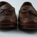 Cole Haan mens Leather penny loafers slip on shoes 9.5 N Handsewn