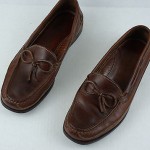 Cole Haan mens Leather penny loafers slip on shoes 9.5 N Handsewn