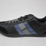 MENS DIESEL HAPPY HOURS LOUNGE BLACK LEATHER SIZE US 13 NIB Y00508PS925T8013