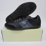 MENS DIESEL HAPPY HOURS LOUNGE BLACK LEATHER SIZE US 13 NIB Y00508PS925T8013