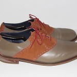COLE HAAN Carter Saddle Oxfords Casual Dress Shoes Mens 13 Khaki Tan