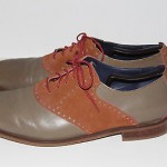 COLE HAAN Carter Saddle Oxfords Casual Dress Shoes Mens 13 Khaki Tan