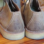 Clarks Chukka Brown Leather Lace Up Casual Shoe Boot Mens 9