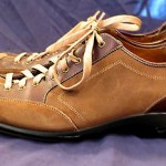 COLE HAAN NIKE AIR BROWN LEATHER & SUEDE OXFORDS MENS SZ 12 M