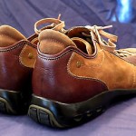COLE HAAN NIKE AIR BROWN LEATHER & SUEDE OXFORDS MENS SZ 12 M