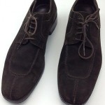 Cole Haan Leather Suede Chocolate Brown Shoes 11 M