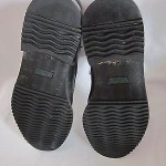 Nice Black Leather COLE HAAN COUNTRY Lace-up ANKLE BOOTS Mens 9.5