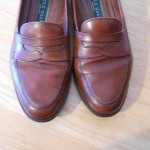 Mens Vintage COLE HAAN Green Label Brown Dress Shoes Loafer Size 9 Leather Italy