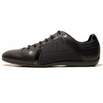 $245 HUGO BOSS Red Label Black Sneakers 11 44 Mens Shoes Trainers 11.5 44.5