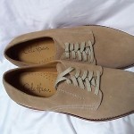 COLE HAAN MENS SUEDE OXFORDS 12M
