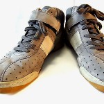 DIESEL Mens Gray Suede LEATHER High Top Sneakers Shoes 11 Eur 44.5 L@@K Idol!