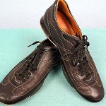 Mens Cole Haan Leather Nike Air Casual Fashion Sneakers Loafers – Size 9.5 M