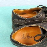 Mens Cole Haan Leather Nike Air Casual Fashion Sneakers Loafers – Size 9.5 M