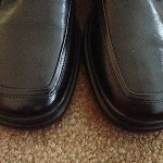 New Mens Cole Haan Black Leather Lace Up Shoes with Nike Air Size 11