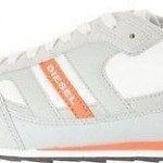 Diesel Fashion Designer Casual Gunner Gray White Shoes Sneakers Sz 10 US 43 EUR