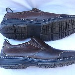 COLE HAAN BROWN LEATHER SLIP ON  LOAFERS  MENS SIZE 10 MEDIUM