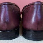 Men’s COLE HAAN City Burgundy Leather Moc Toe Penny Loafers/Shoes 12M