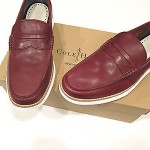 New Cole Haan – Mens LunarGrand Penny – Oxblood (Maroon) with White Sole