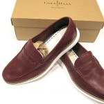 New Cole Haan – Mens LunarGrand Penny – Oxblood (Maroon) with White Sole