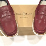 New Cole Haan – Mens LunarGrand Penny – Oxblood (Maroon) with White Sole