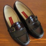 Cole Haan Mens  Buckle Burgundy Slip-On Business Casual Dress Loafers Shoes 8.5